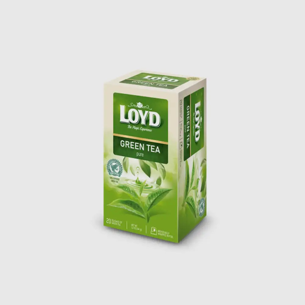 Herbata LOYD GREEN TEA PURE 20 torebek