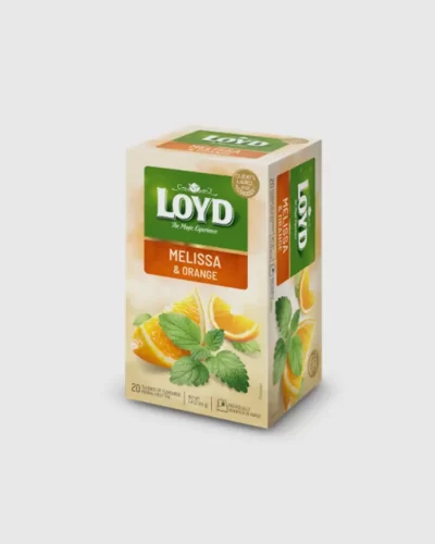 Herbata LOYD HERBAL-FRUIT TEA​ MELISSA & ORANGE​ 20 torebek