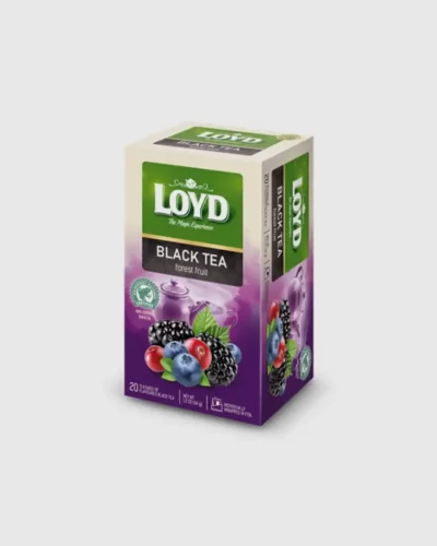 Herbata LOYD BLACK TEA FOREST FRUIT 20 torebek