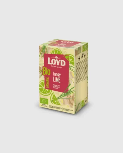 Herbata LOYD BIO ORGANIC TANGY LIME​​​ 20 torebek